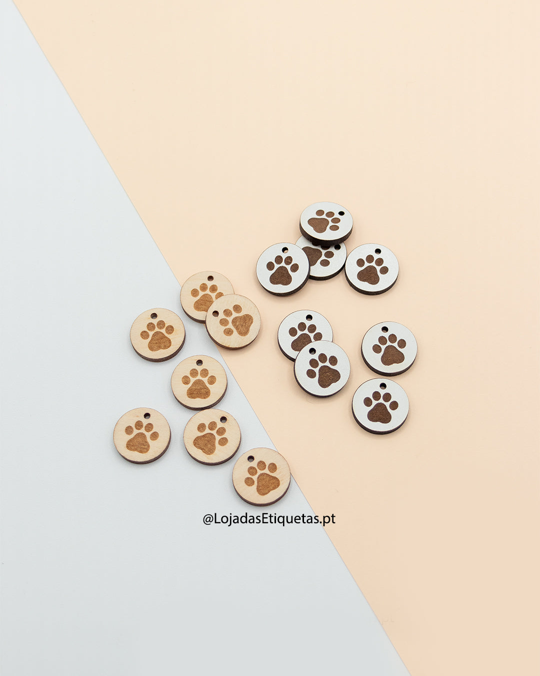Medalhas | Botões em Madeira