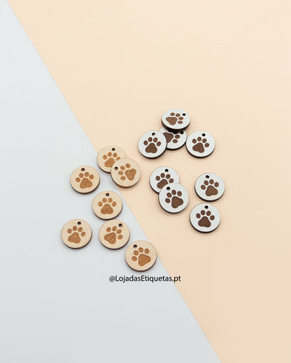 Medalhas | Botões em Madeira