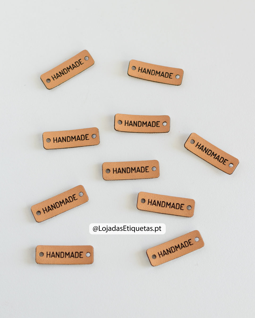 Etiquetas Retangulares em Napa | Pele sintética