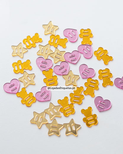 Passadores de Elástico em Acrílico